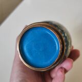 Cloisonné enamel vase