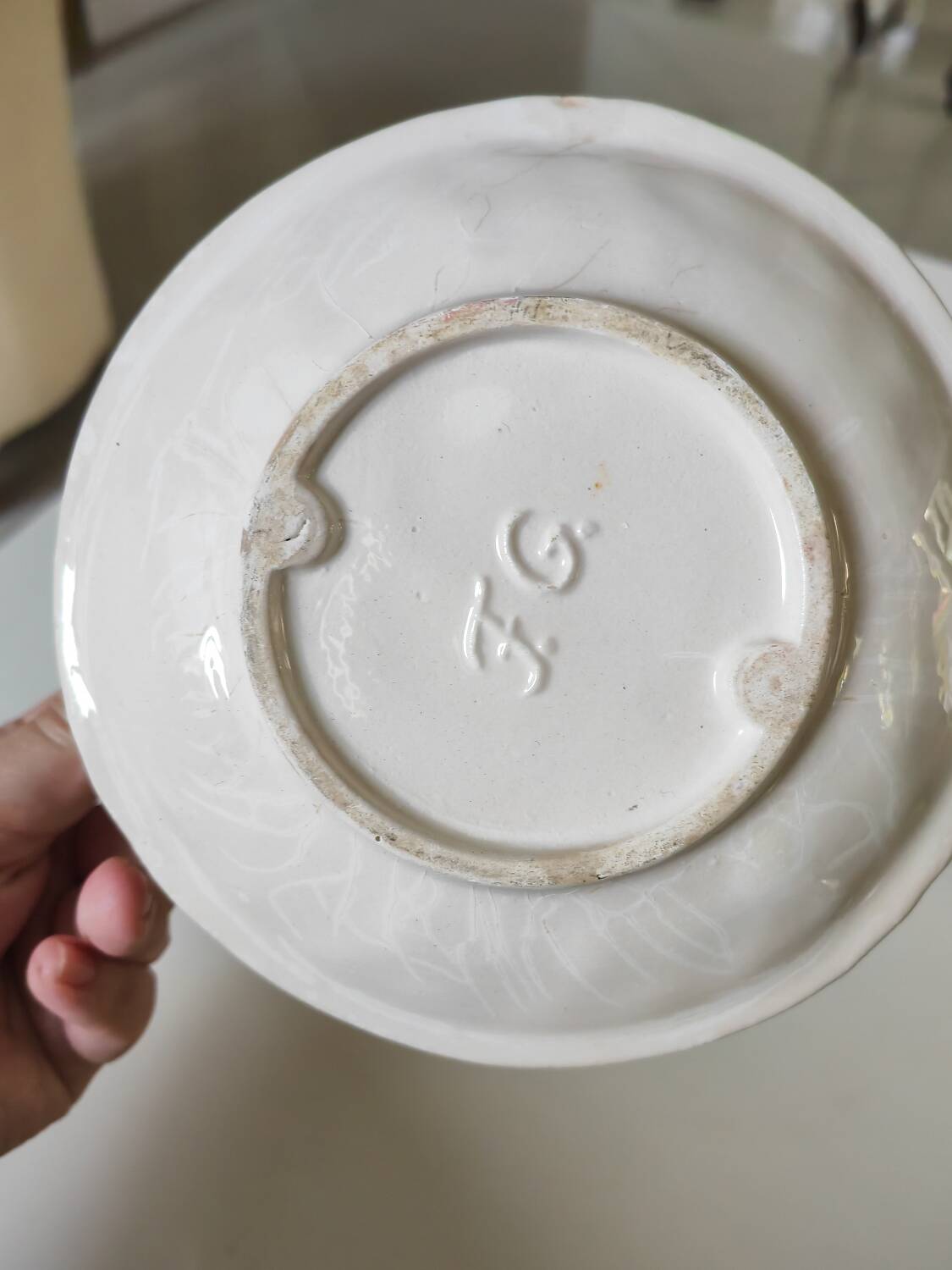 Italian slip gravy boat