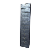 Ronéo button flap column brass