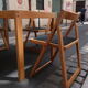 Ensemble table de salle à manger et 4 chaises années 80