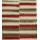 Turkish Handmade Vintage Anatolian Kilim 111 cm x 330 cm