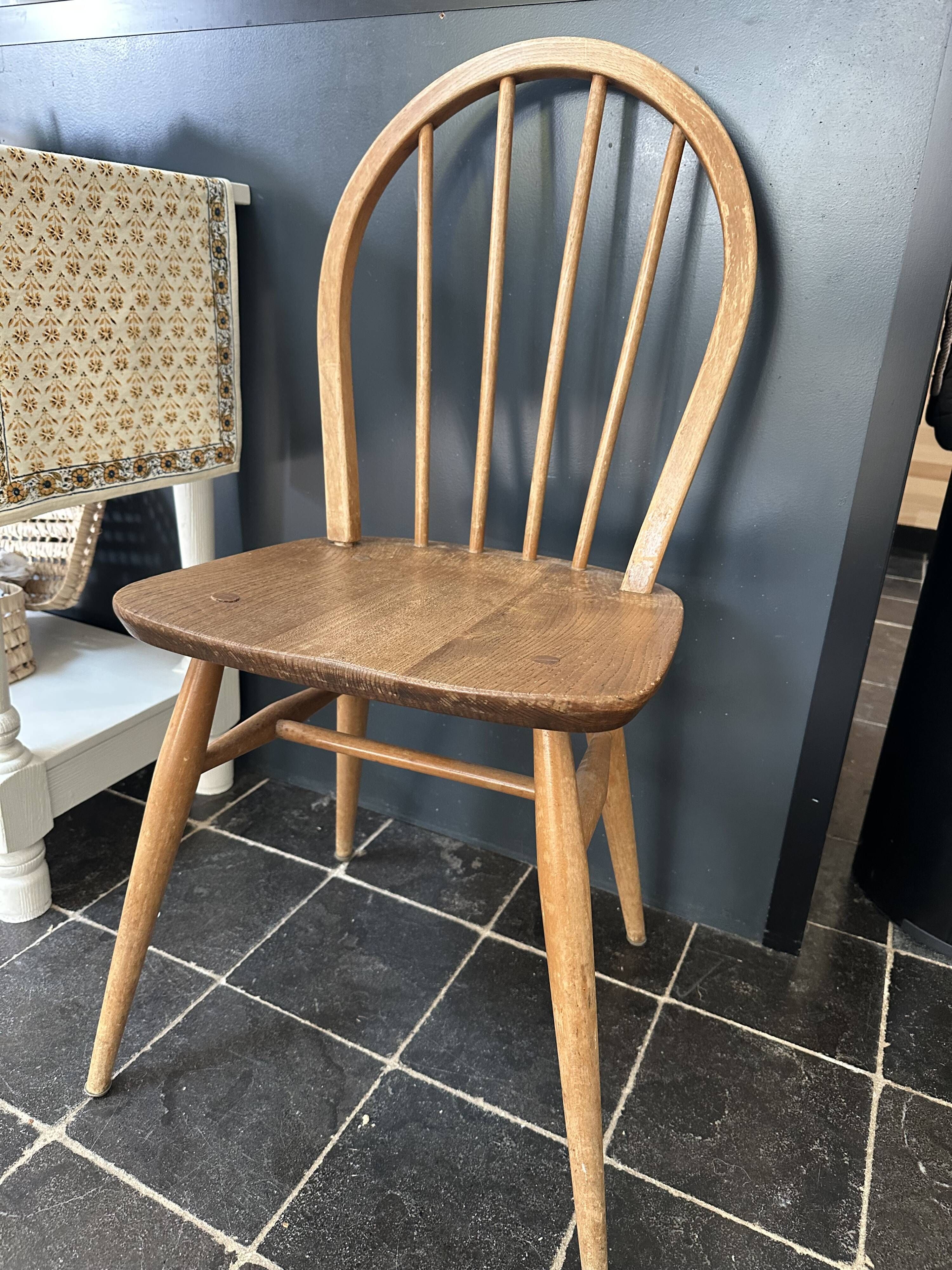 Lot of 4 Ercol chairs BS 1960 JH 2056