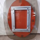 Mirror vintage plexi smoked 70 x 55cm