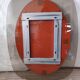 Mirror vintage plexi smoked 70 x 55cm