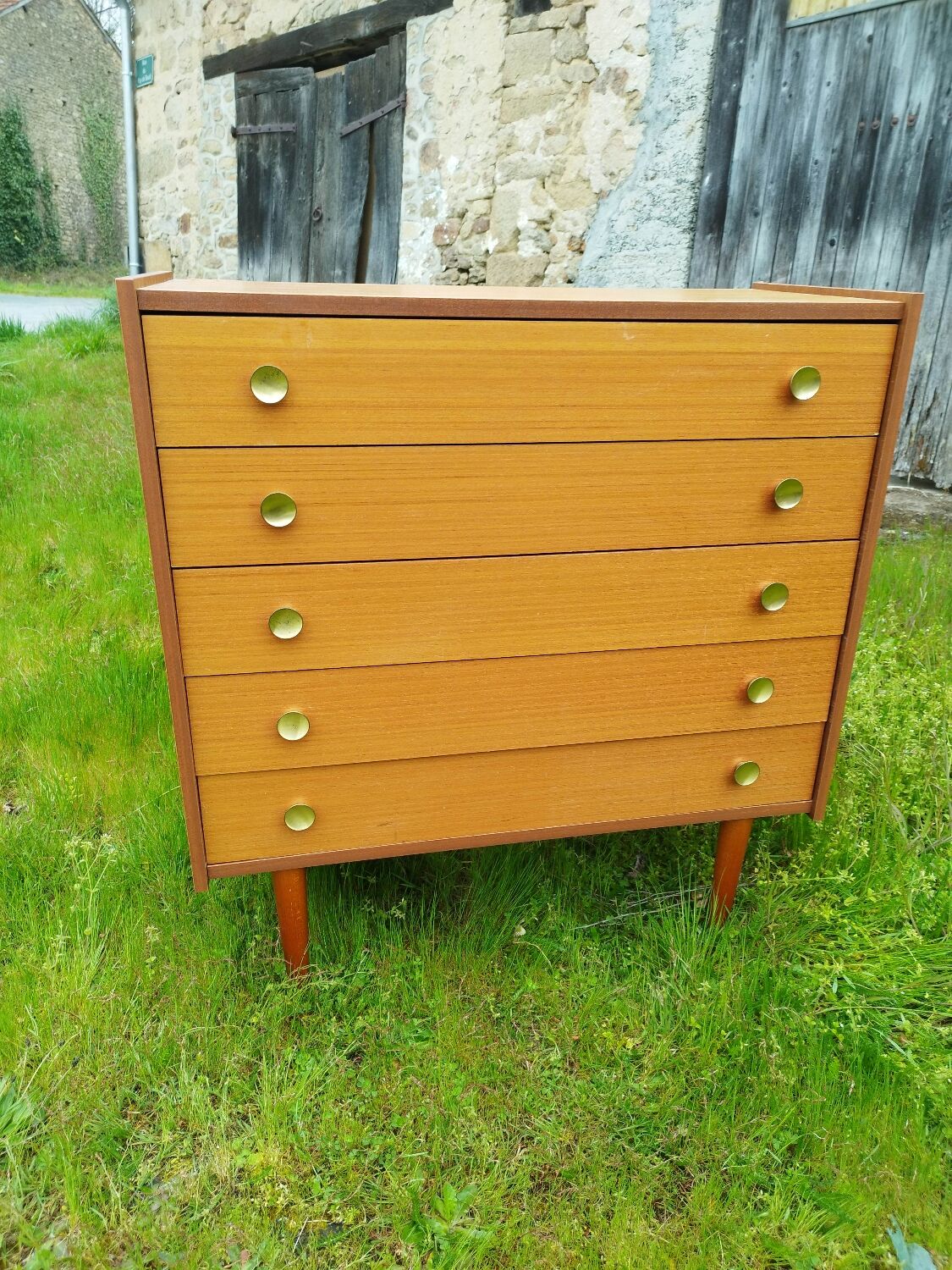 Chest of drawers from the 50s 5 drawers sideboard