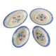 Série de 4 plats Digoin Sarreguemines "Elorn"
