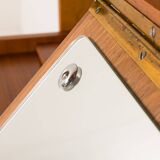 Danish teak secretire with hidden vanity attr. to Poul Volther, 1960s