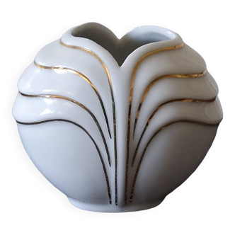 Limoges porcelain vase