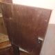 Walnut corner cabinet (notch)