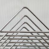 Vintage wall lamp 1970 space age chrome