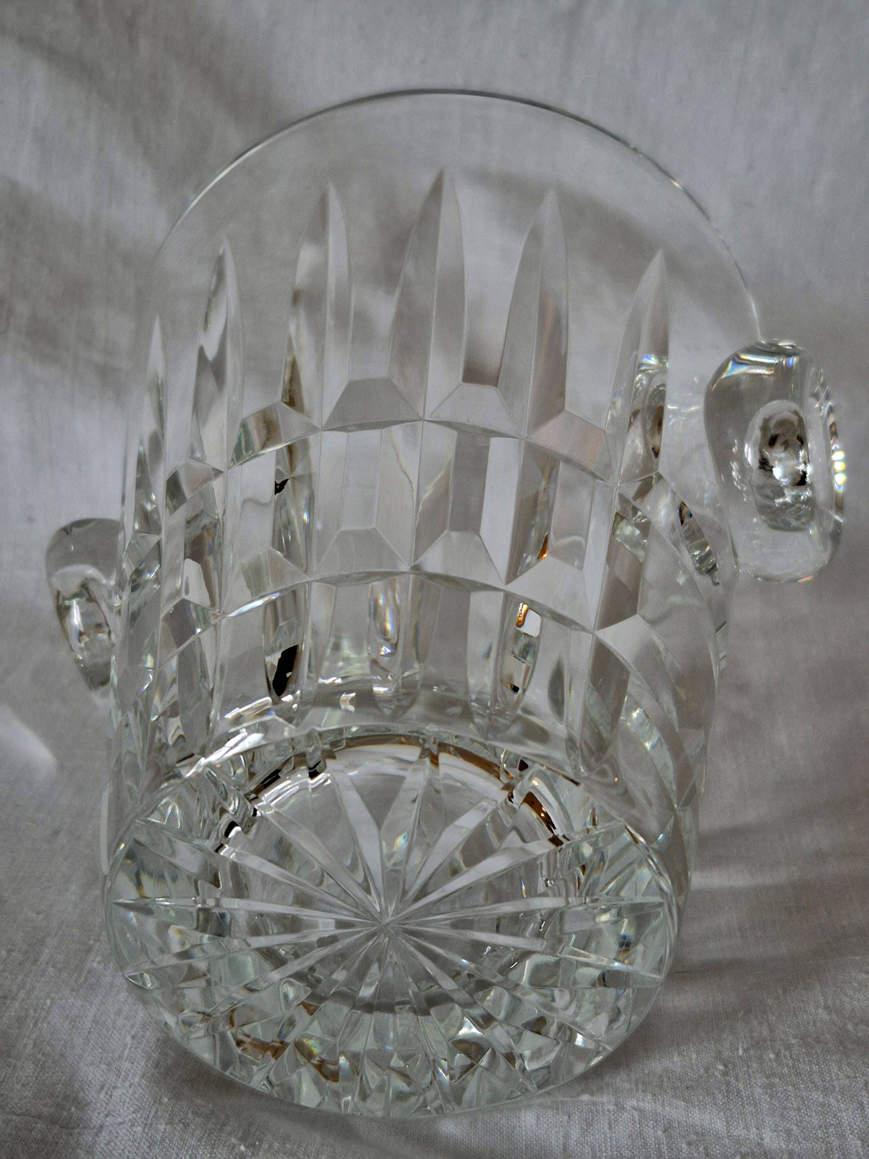 Saint Louis Manhattan A558 crystal ice bucket