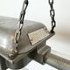 Grey Industrial Hanging Tube Light from Polam Gdansk, 1970s