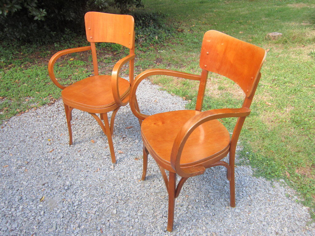 Pair of armchairs baumann