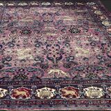 Decorative Persian Rug, Circa 1920
