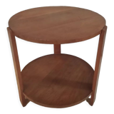 Solid wood side table
