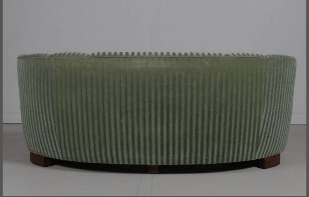 Art Deco banana sofa 1940