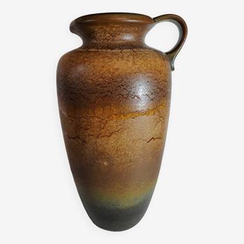 Grand vase en céramique West Germany h 46 cm