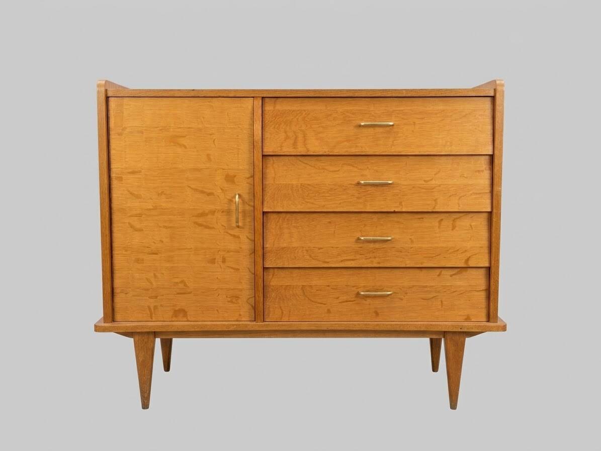 Meuble Vintage Pied Compas Années 50 60