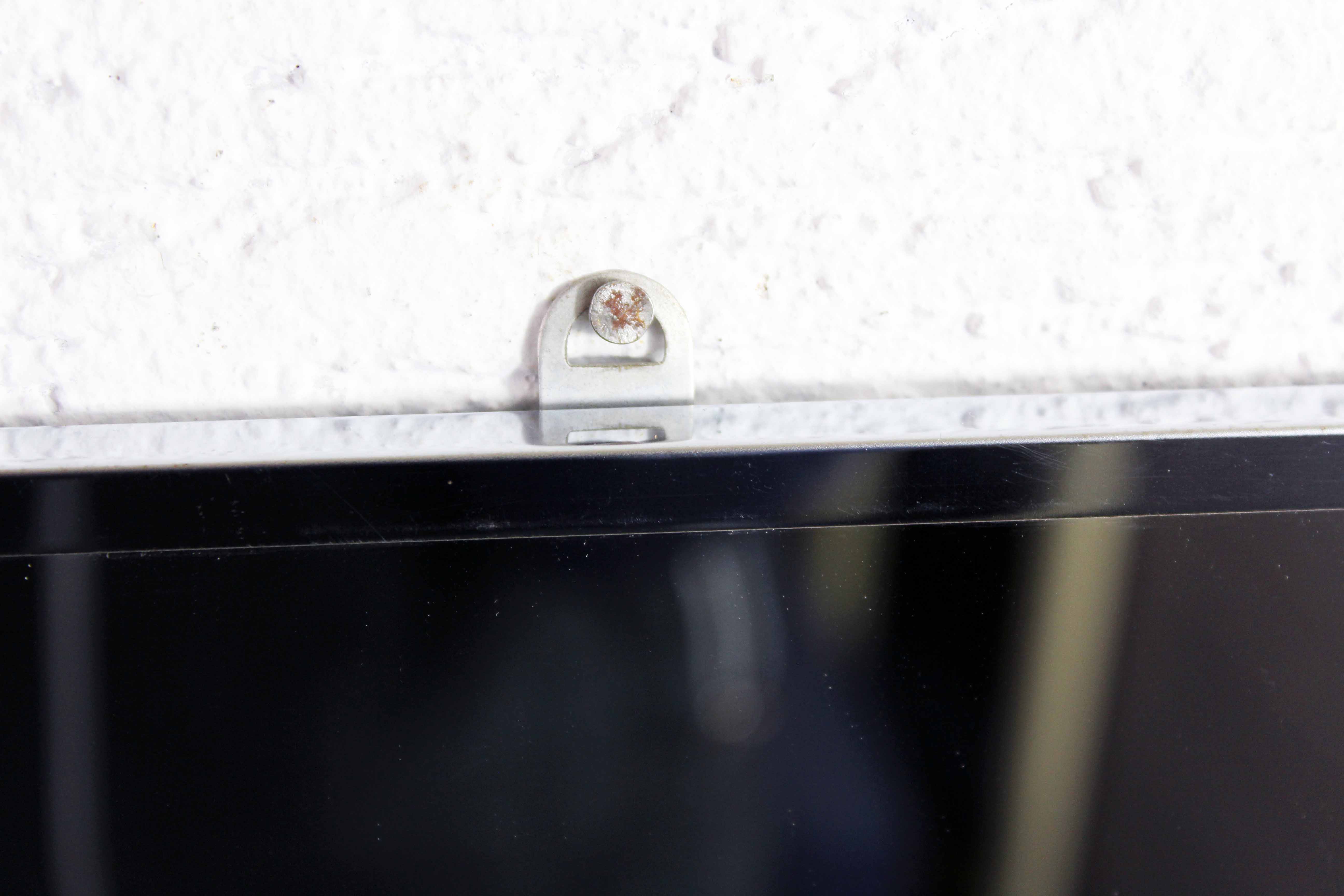 Vintage barber mirror