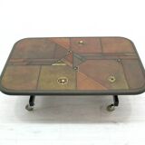 Brutalist coffee table, 1980