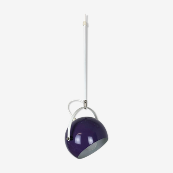 Adjustable Pop Art  Hanging Light with Purple Spot, Germany, 1970s