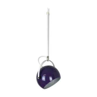 Adjustable Pop Art  Hanging Light with Purple Spot, Germany, 1970s