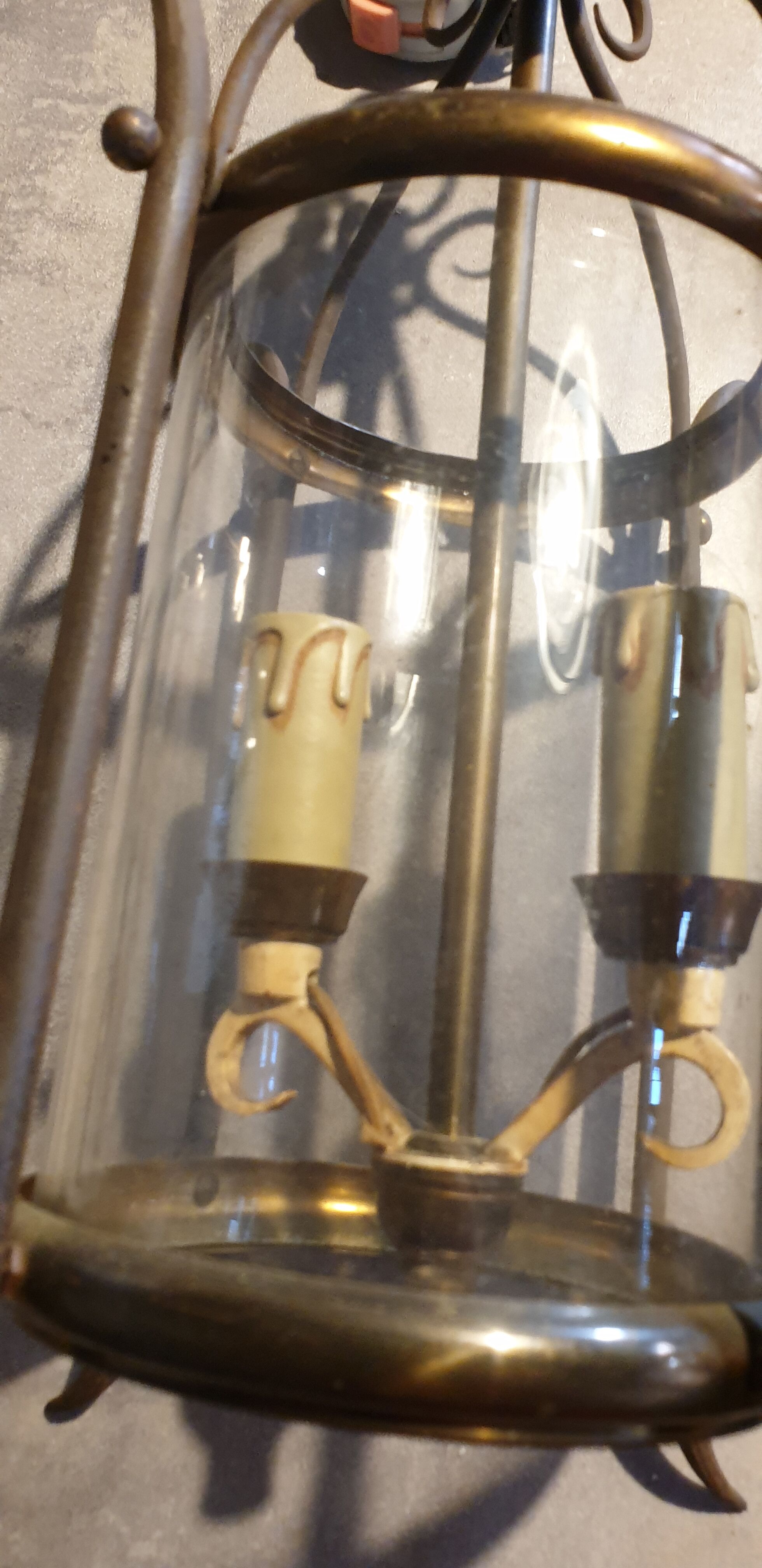 Suspension lantern cage