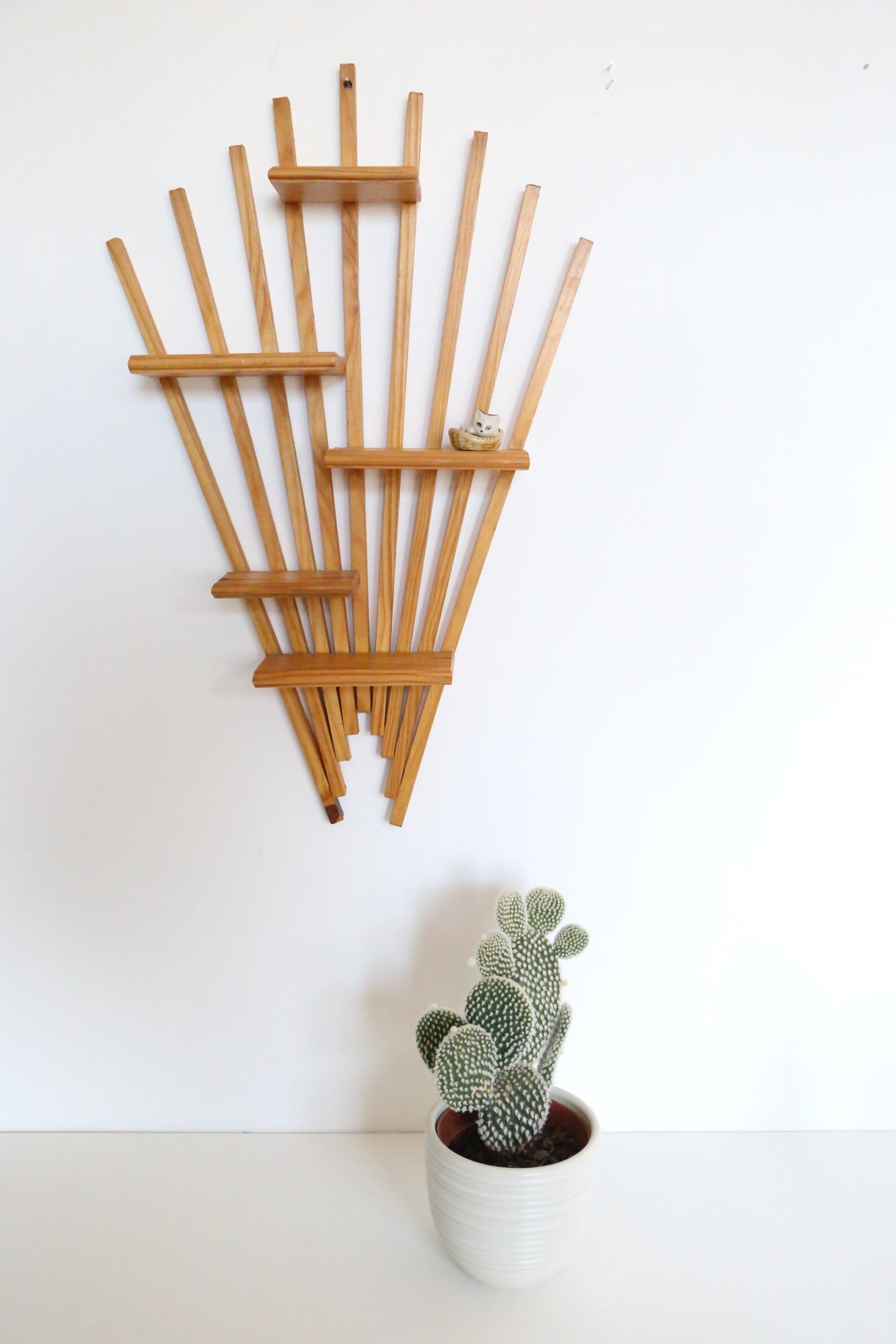 Scandinavian wall shelf