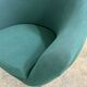 Fauteuil oeuf vintage vert