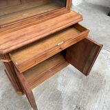Large mahogany display case