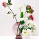 Old Rose Murano Glass Vase with a Hole, Italy