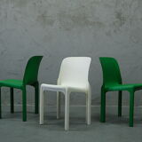 Dinning Chairs by Vico Magistretti for Artemide, set of 3, Italy 1970's