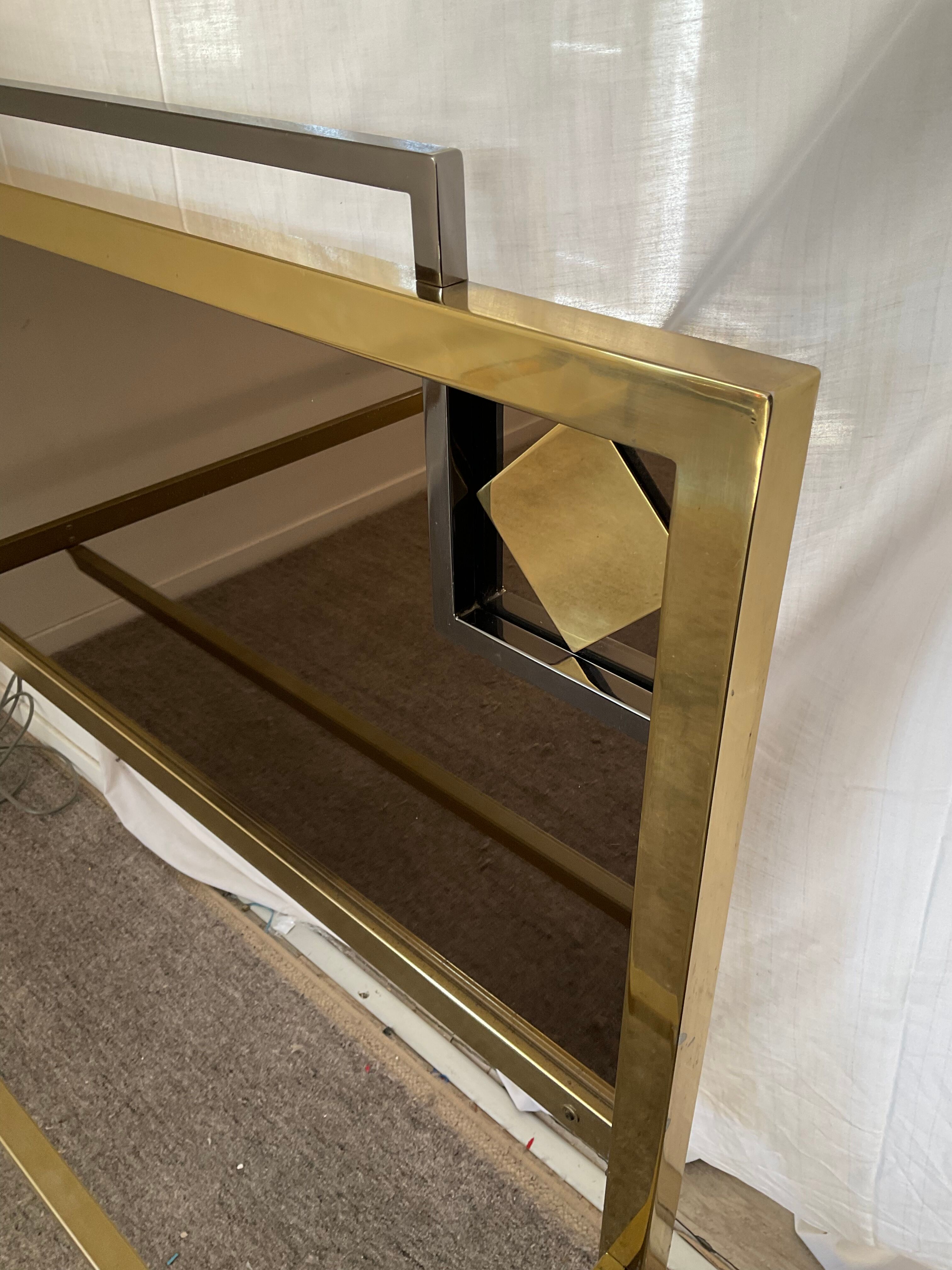 Belgo Chrome gold bed from the 1970s