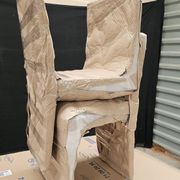 Lot table et ses 6 chaises Art déco de Saddier & fils