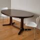 Baumann oval dining table with 2 extensions Scandinavian design