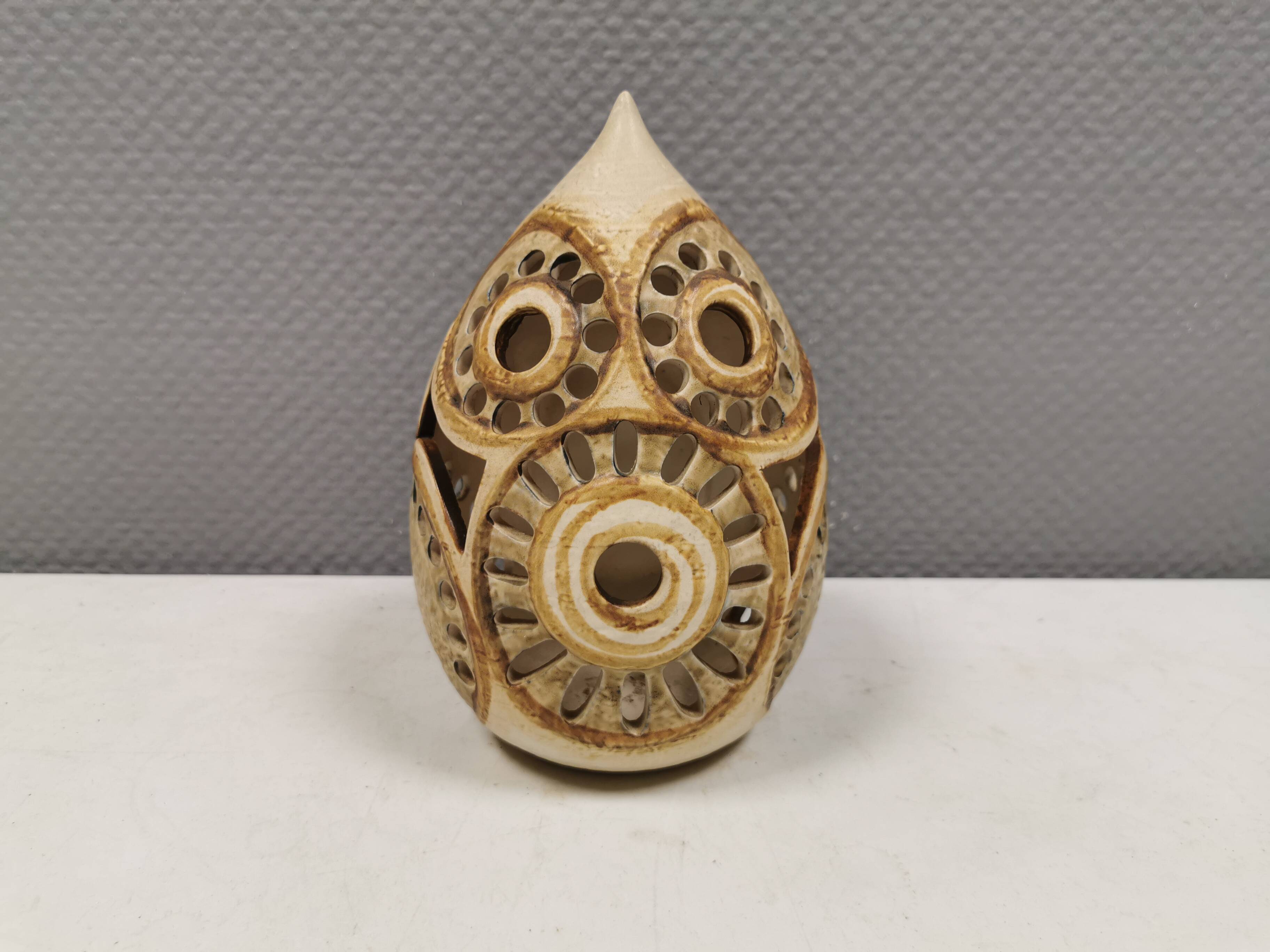 Wall candle holder for tea lights, by Søholm Denmark 1970s