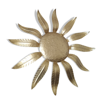 Vintage sun ceiling light