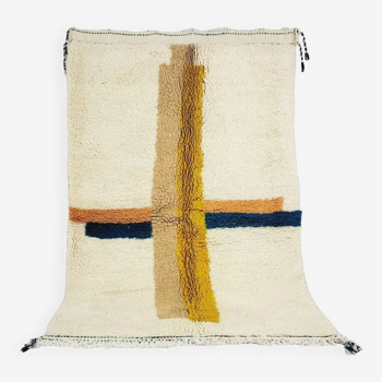 Berber bohemian handmade wool rug 250 X 150 CM