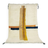 Berber bohemian handmade wool rug 250 X 150 CM