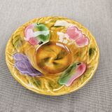 Salad bowl and barbotine cups