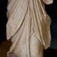 Sacred art: 19th century beechwood cherub statuette