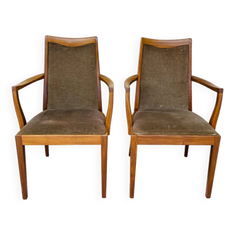 Pair of G-Plan armchairs