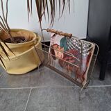 Metal magazine rack 1960