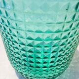 Vintage vase in coloured glass, 60s