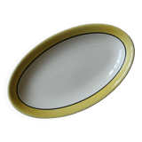 Small ramekin dish ravier serving dish Salins Jaune