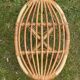 Vintage rattan stool