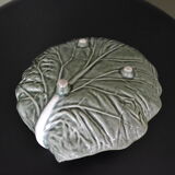 Cabbage leaf trinket bowl