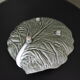 Cabbage leaf trinket bowl