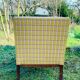 Art Deco club armchair in solid wood, early 20th century