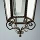 Old iron and glass lanterns, Italy, early 20th century.
